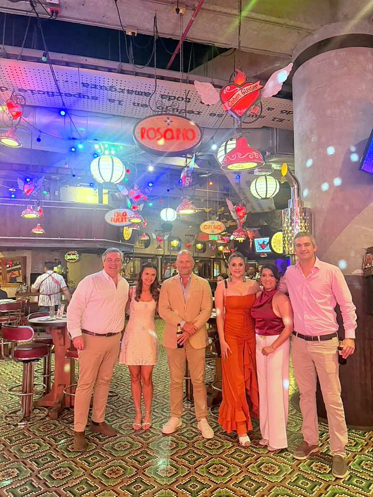 Oneglobal team and guests at OGB & Clients, Andrés Carne de Res, Cartagena, 30 September 2026